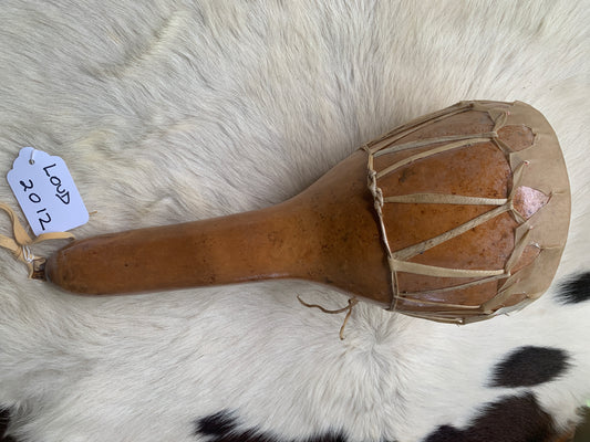 Handcrafted Gourd Drum Rattle #2012